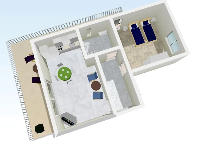 Sea View In Near The Trogir